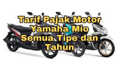 Tarif Pajak Motor Yamaha Mio